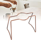 Pour Over Coffee Dripper Stand, Metal Pour Over Coffee Station Coffee Filter Holder Coffee Maker Stand for Coffee Drink Maker