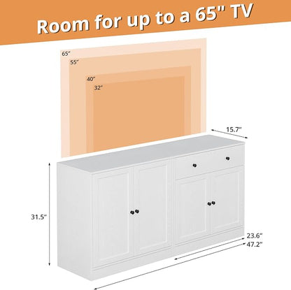 TUSY 71" Large TV Stand Set - Image 5