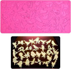 mostsom Silicone Mold 3D Hollow Out Lace Mold Kitchen Lace Emboss Mat Magpie Bird Silicone Fondant Cake Decorating Chocolate Sugarcraft Moulds (A_ Magpie Bird)