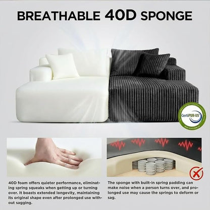 Sytopia Loveseat Chaise Lounge - Image 5