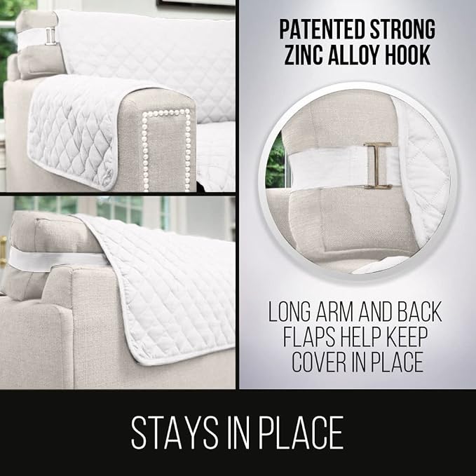 Sofa Shield® Couch Slip Covers for Dogs Oversized, Reversible Furniture - Image 4