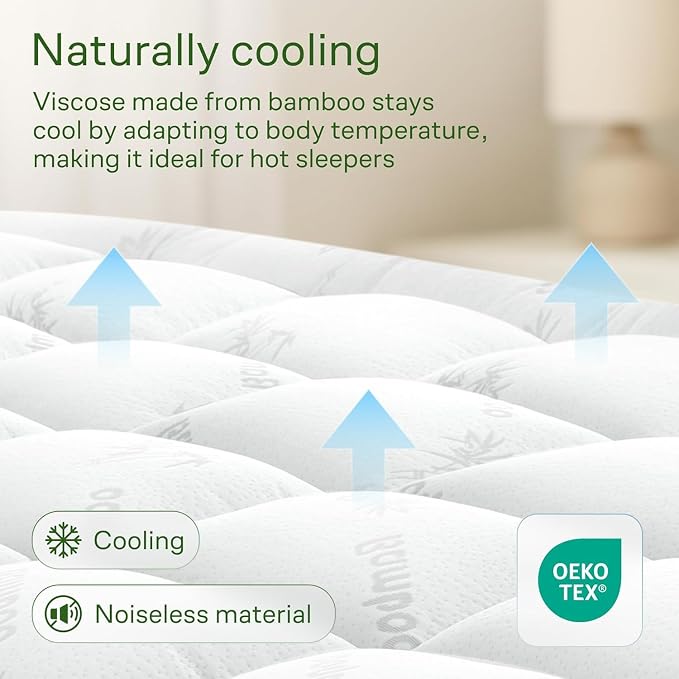 Niagara Sleep Solution Ultra Soft Full XL Size Mattress Topper - Image 3