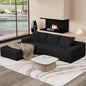 96" L Shaped Modular Sectional Sofa, Boneless Cloud Couch by Unknown