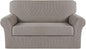 Turquoize Stretch Sofa Slipcover 2 Pieces Sofa Cover Couch Cover by Turquoize
