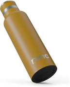 RTIC 20oz Journey Bottle Metal Stainless Steel Vacuum Insulated, BPA Free, Reusable, for Water, Hot and Cold Drinks, Travel, Sports, Camping, Harvest