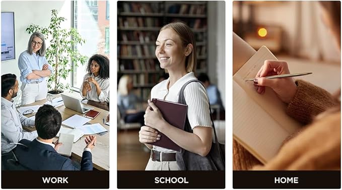 &And Per Se Lined Journal Notebook, 160 Pages, A5 5.7 x 8 inches College Ruled Thick Paper Notebook Journals for Writing, Hardcover Notebooks for Women Men Office School (1 Pack, Light Apricot)