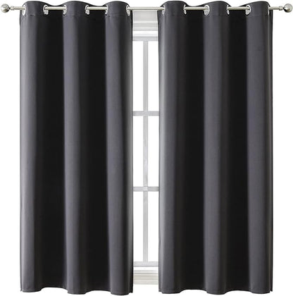 ChrisDowa Blackout Curtains for Bedroom and Living Room 63 Inches Long | 2 by ChrisDowa