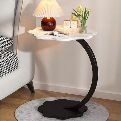 GUERNSEY End Table Nordic-Style Light Luxury Side Table Minimalist Bedside - Image 2