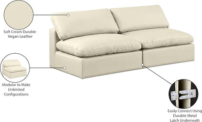 Meridian Furniture 188Cream-S78 Comfy Collection Modern | Contemporary - Image 9