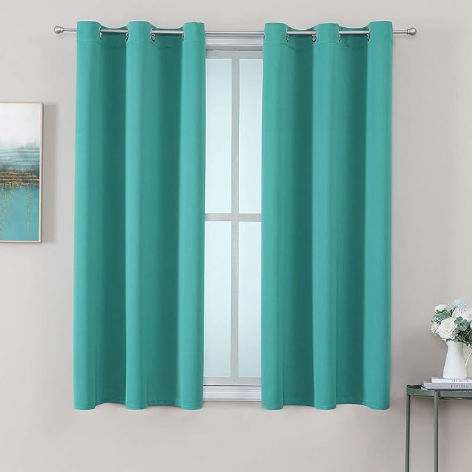 ChrisDowa Blackout Curtains for Bedroom and Living Room 54 Inches Long | 2 by ChrisDowa