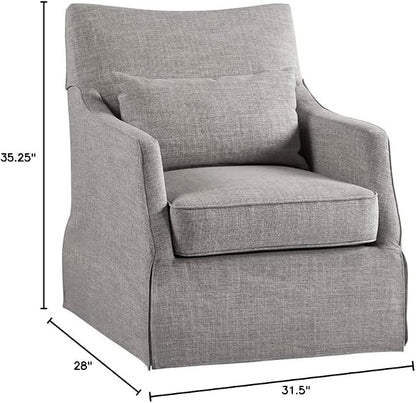 Martha Stewart London Swivel Chair - Image 3