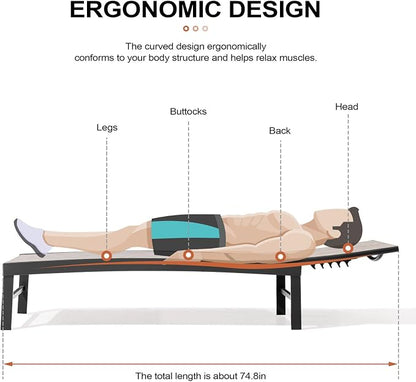Crestlive Products Chaise Lounge Chair Outdoor Set of 2, Adjustable 5 Positions - Image 4