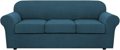 H.VERSAILTEX 4 Piece Stretch Sofa Covers by HVERSAILTEX