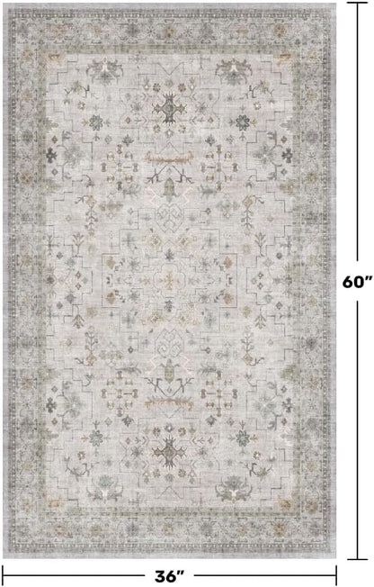 Washable 3x5 Large Bathroom Rug - Image 2