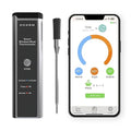 Charm Smart Wireless Meat Thermometer 1000°F Open Flame Grilling - 500 ft Range Bluetooth Meat Thermometer for BBQ, Grill, and Smoker - Dual Temperature Sensors App-Controlled Food Thermometer