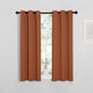 NICETOWN Burnt Orange Window Curtains Blackout Drapes, 1 Pair, 29 by 40 inches by NICETOWN