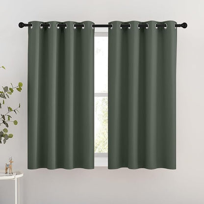 NICETOWN Kitchen Blackout Curtains 54 inch Length by NICETOWN