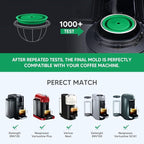 Refillable Vert*o Coffee Capsules DISCS Reusable filters Refillable Coffee PodS for VERT*OLINE & VERT*O capsules, compatible with VERT*OLINE & VERT*O pods