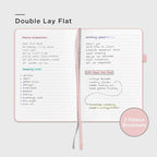 &And Per Se Lined Journal Notebook, 160 Pages, A5 5.7 x 8 inches College Ruled Thick Paper Notebook Journals for Writing, Hardcover Notebooks for Women Men Office School (1 Pack, Pink)