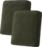 H.VERSAILTEX Velvet Stretch Couch Cushion Cover Plush Cushion Slipcover by HVERSAILTEX