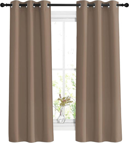 NICETOWN Blackout Window Curtains 63 inch Length by NICETOWN