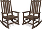THOEOE Oversized Rocking Chair Set of 2, Outdoor Rocking Chair by THOEOE