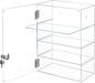 Acrylic Display Case with Lock – Acrylic Storage Chest by KaloTidy