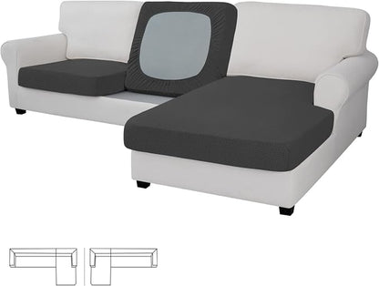 Easy-Going Stretch 3 Pieces Couch Cushion Covers by Easy-Going