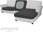 Easy-Going Stretch 3 Pieces Couch Cushion Covers by Easy-Going
