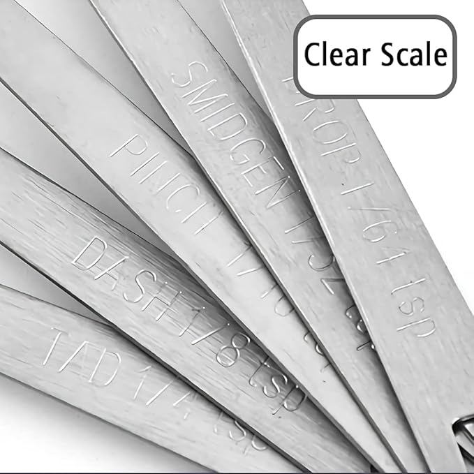 1PCS 1/4 Teaspoon(1/4tsp, 1.25 ml, Tad) Single Tiny Measuring Spoon, Small Individual Stainless Steel Measure Spoons Only