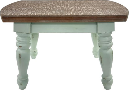 dwellington Farmhouse Wooden Plant Stand - Image 4