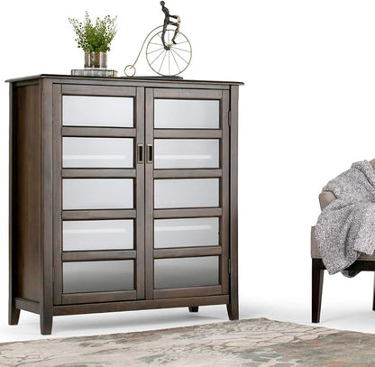 SIMPLIHOME Burlington Storage Cabinet - Image 3