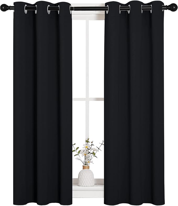 NICETOWN Cafe Blackout Curtains and Drapes - Image 2