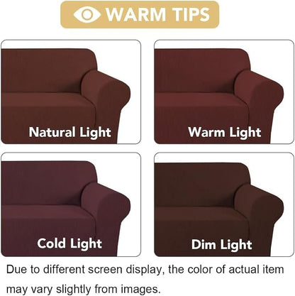 H.VERSAILTEX Stretch Chair Slipcover Sofa Cover Furniture Protector Cover High - Image 3