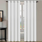 H.VERSAILTEX White Curtains for Bedroom Thermal Insulated Curtains & Drapes by HVERSAILTEX