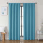 Simplebrand Ava Turquoise Blackout Curtains by Simplebrand