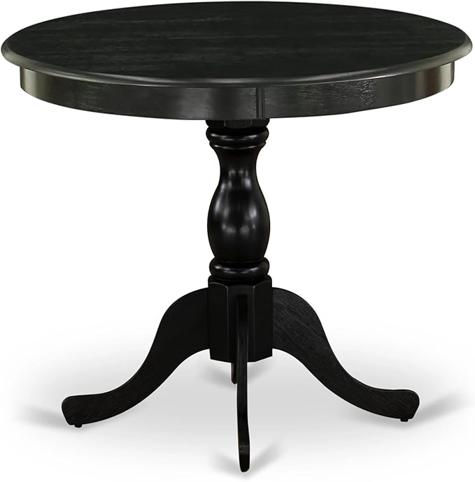 East West Furniture AMT-ABK-TP Antique Dining Table - Image 4