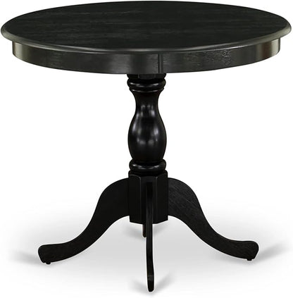 East West Furniture AMT-ABK-TP Antique Dining Table - Image 4