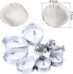 10 Pcs Austin Rose Cutter Set and 2 Pcs Rose Petals Shape Silicone Fondant Mold Veining Petal Sugar Flower Making Tool Cake Decorating Gumpaste Flowers Decor Kit
