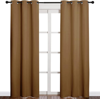 NICETOWN Sleek Blackout Curtains 84 inches Length - Image 2