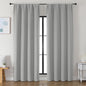 Simplebrand Ava Silver Grey Blackout Curtains by Simplebrand
