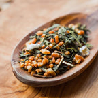 Grace Farms Organic GENMAICHA Green Tea (16 pyramid sachets) | Japanese Sencha and Toasted Rice | Smooth and Nutty | Organic and Kosher Certified | Gives Back 100% of Profits