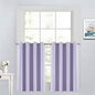 Yakamok Lilac Blue Room Darkening Window Curtains 52x36 Inch by Yakamok