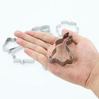 Metal Cookie Cutters Set 24 Pieces, Cookie Cutter -Heart, Star, Round, Flower, Animals for Valentine'S Day Christmas Holiday