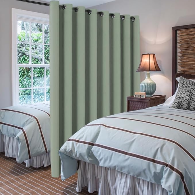 H.VERSAILTEX Blackout Patio Curtains 100 x 96 Inches - Image 2