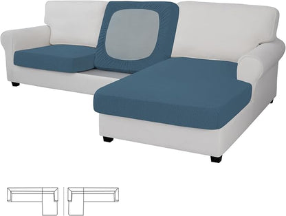 Easy-Going Stretch 3 Pieces Couch Cushion Covers by Easy-Going