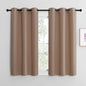 NICETOWN Small Window Kitchen Blackout Curtains, Thermal Insulated Solid by NICETOWN
