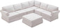109.4" Fabric Upholstered Modular Sofa Collection, Modular Customizable by Unknown