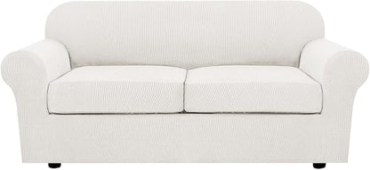 H.VERSAILTEX 3 Piece Stretch Sofa Covers by HVERSAILTEX