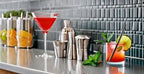 Stainless Steel Short Straws 5 1/2 Inches - 32 pcs - Reusable Drinking Straws - Good for Cocktail, Party, Juices, Ice Coffee